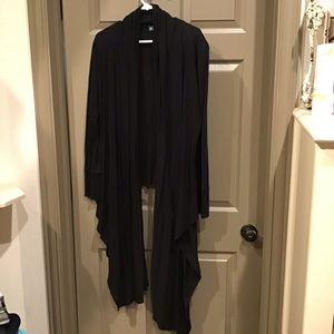 Black cardigan